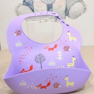 BABEROS ESTAMPADOS DE SILICONA