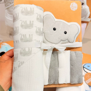 KIT DE TOALLAS ELEFANTE 1