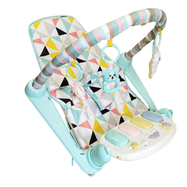 SILLA MECEDORA 3 EN 1: PIANO-GIMANSIO-SILLA MECEDORA