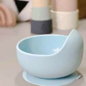 BOWL SILICONA DE GRADO MÉDICO SE ADHIERE A LA SUPERFICIE
