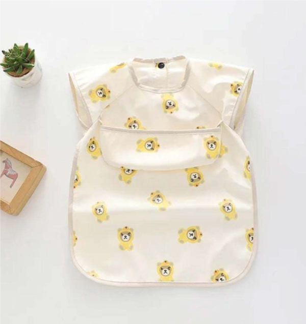 BABERO IMPERMEABLE CON BOLSILLO LARGO