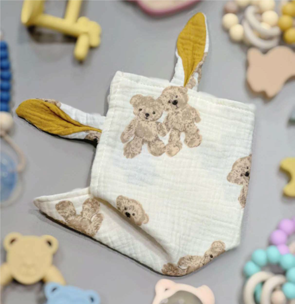 MANTICA DE ALIMENTACIÓN PARA BEBE DE MUSELINA Y BAMBÚ