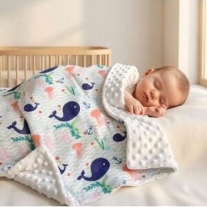 COBIJA DE TELA BURBUJA PARA BEBE