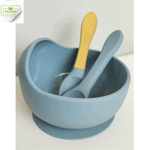 BOWL + CUBIERTO EN SILICONA ADHIERE A LA SUPERFICIE - Image 3