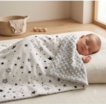COBIJA DE TELA BURBUJA PARA BEBE - Image 3