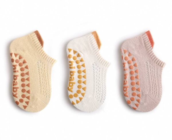 TOBILLERAS HIBABY ANTIDESLIZANTE. SET X 3