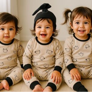 CONJUNTO MAMELUCO PANTALON GORRO