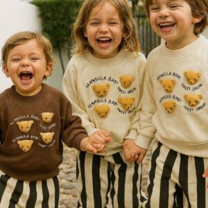 CONJUNTO DE OSO PANTALON RAYAS