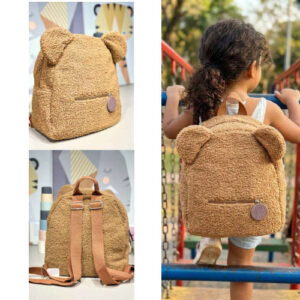 MORRAL INFANTIL OSITO TERCIOPELO